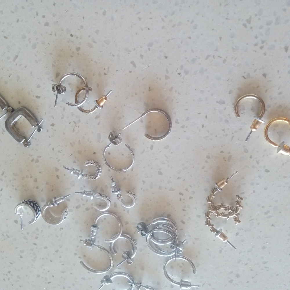 Hoop Earrings Lot